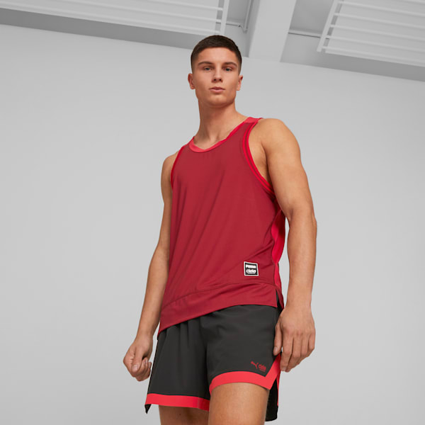 Playera de running sin mangas para hombre PUMA x CIELE, Intense Red, extralarge